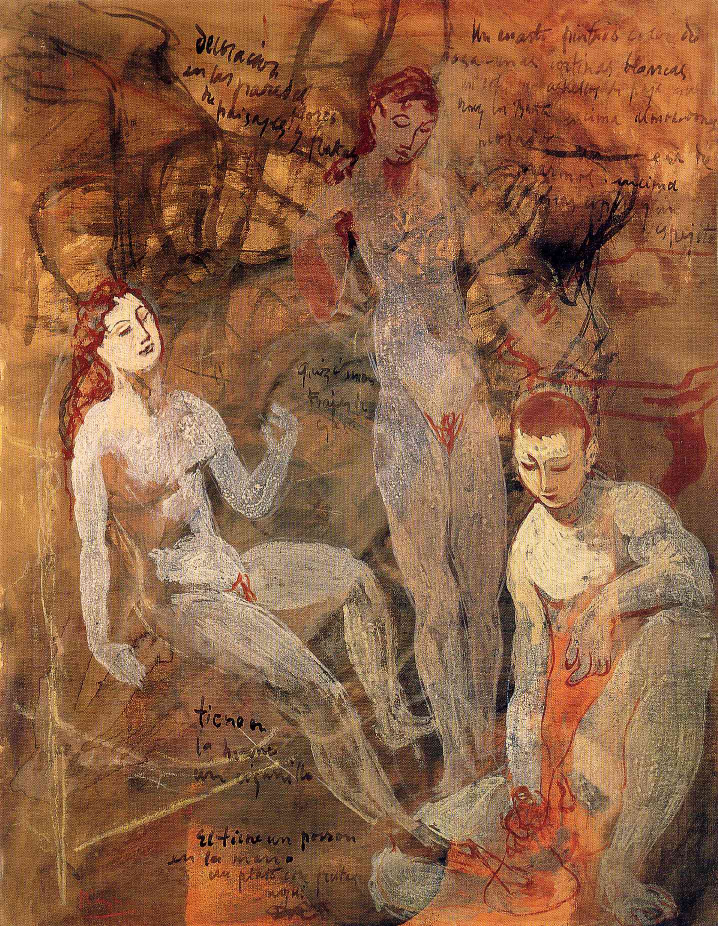 Picasso Three nudes 1906